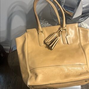 Legacy Candace beige Carryall tote bag